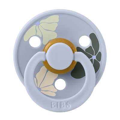 Пустышка латексная Bibs Studio Colour Morning Bloom от 0 месяцев Bibs 10013304 Dusty Blue 1